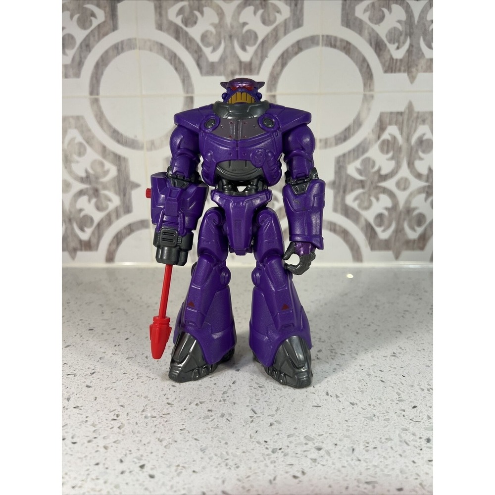 Disney Pixar Buzz Lightyear Movie Zurg 10" Action Figure‎ With Arm Blaster